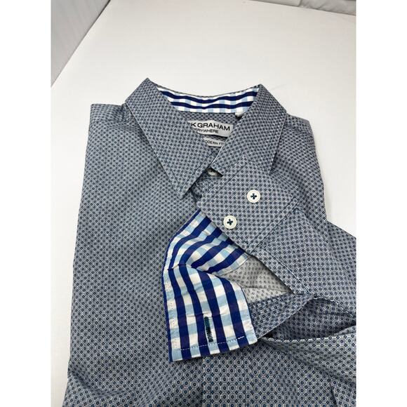 Nick Graham Everywhere Stretch Modern Fit Long Sleeve XL Pre-Owned light stains - Picture 8 of 11